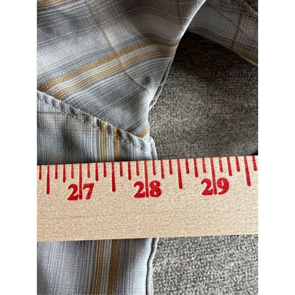 VTG Wrangler Premium Quality Shirt Mens XL Short Sleeves Plaid Button Down - Picture 8 of 11